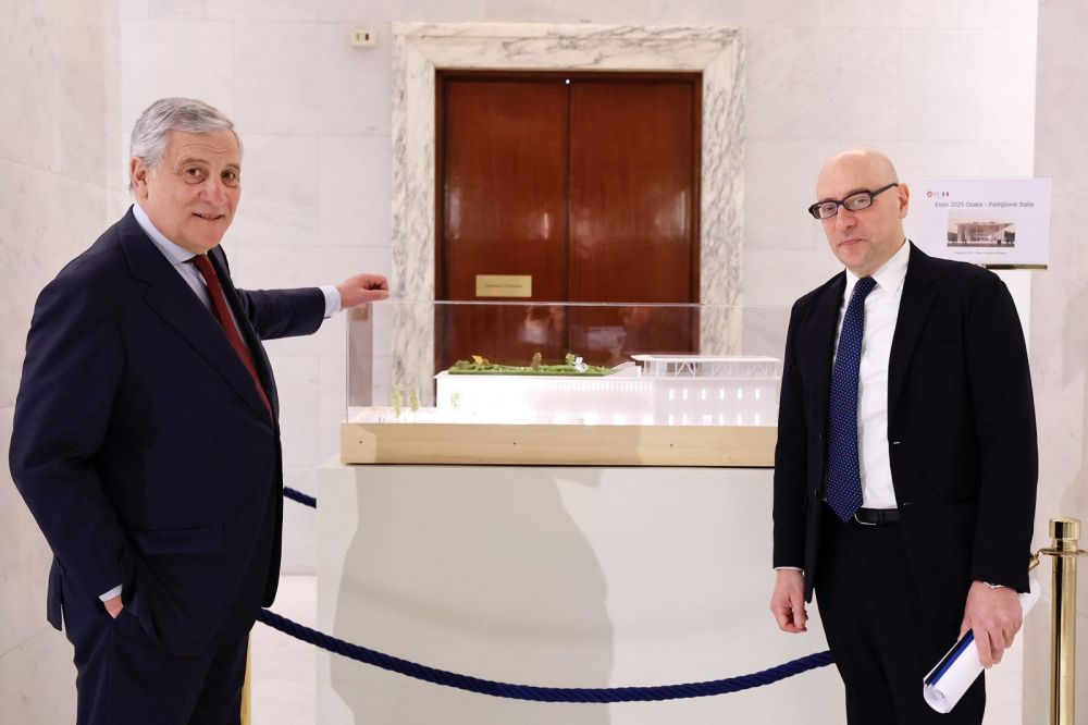 Antonio Tajani e Mario Vattani