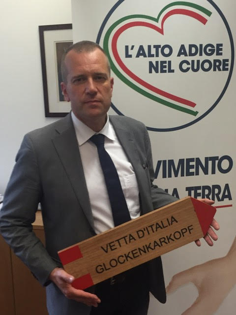 Alessandro Urzì, consigliere della provincia di Bolzano e della Regione Autonoma Trentino Alto Adige