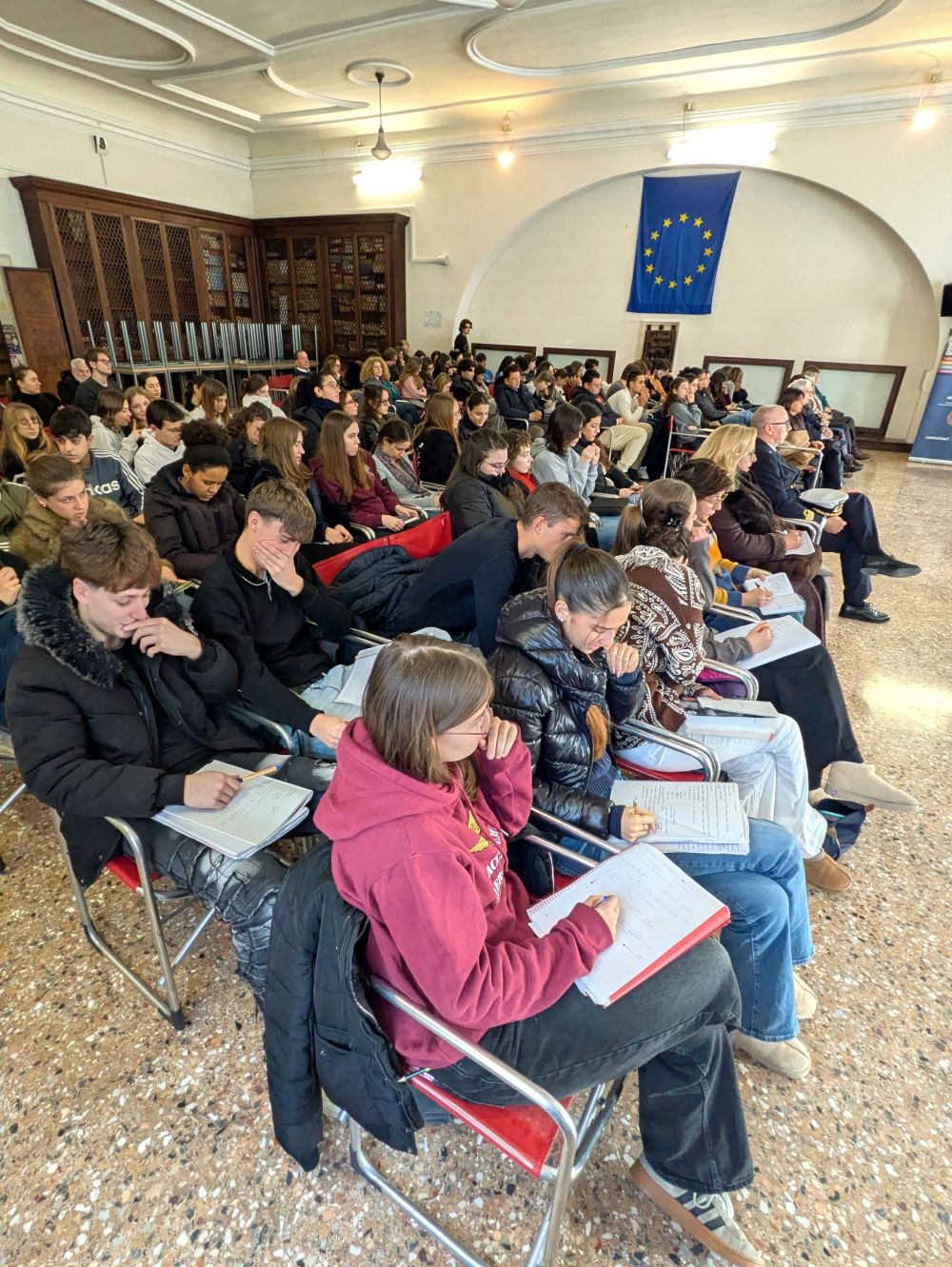 La platea alla conferenza a Venezia dell'amb. Paolo Trichilo - foto: Adriatic Europe
