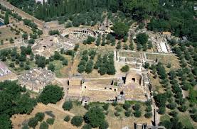 Veduta del parco di Villa Adriana