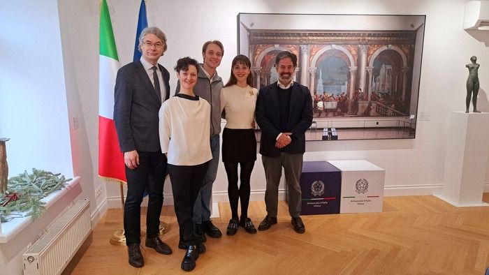 Amb. de Maigret riceve primi ballerini del Teatro alla Scala - foto: Ambasciata