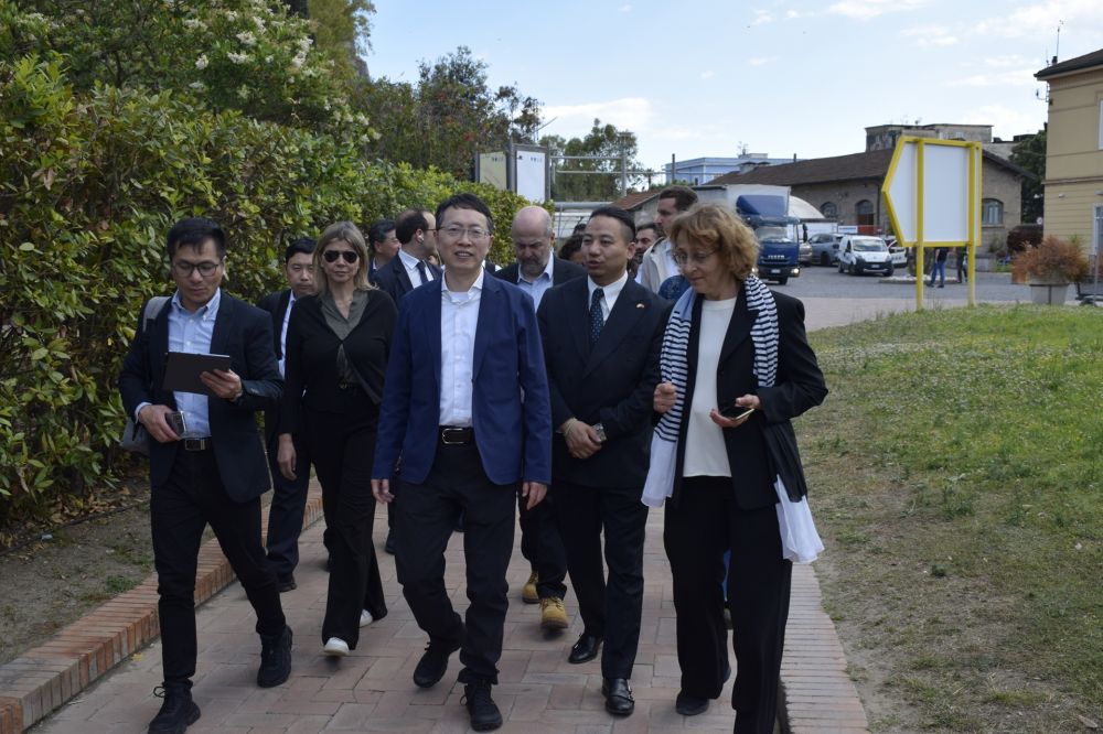Delegazione cinese in visita a Citt&agrave; della Scienza per studiare modello - foto: Ufficio Stampa