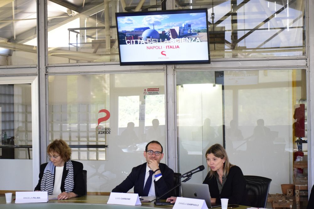 Delegazione cinese in visita a Citt&agrave; della Scienza per studiare modello - foto: Ufficio Stampa