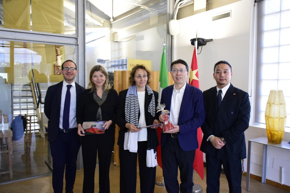 Delegazione cinese in visita a Citt&agrave; della Scienza per studiare modello - foto: Ufficio Stampa