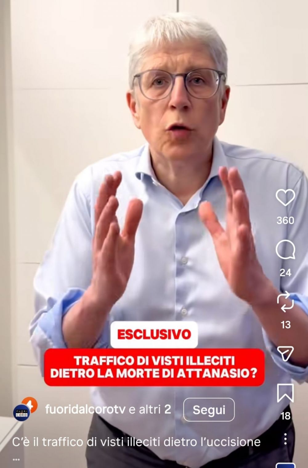 Il giornalista Mario Giordano